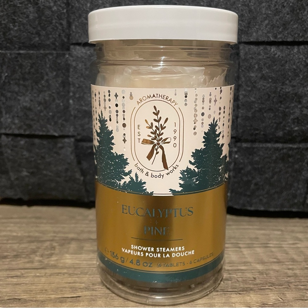 New Bath & Body Works Eucalyptus Pine Shower Steamer